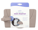 Ubbi On-The-Go Wipes Dispenser - Taupe
