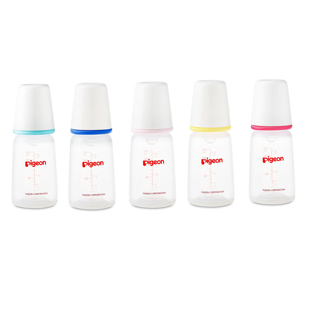 Pigeon Plastic Feeding Bottle Kp-4 120ml - Assorted