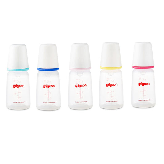 Pigeon Plastic Feeding Bottle Kp-4 120ml - Assorted