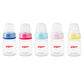 Pigeon Plastic Feeding Bottle with Transparent Cap 50ml - Assorted