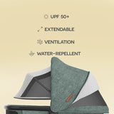 UPPAbaby Bassinet V3 Gwen Green Melange