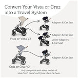 UPPAbaby Upper Car Seat Adapters For Vista V2/V3, Cruz V2 Maxi Cosi, Nuna, Cybex, Besafe