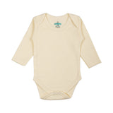 Babies Basic Long Sleeves Romper Bodysuit Pack of 3  - Pink, Lemon And Cream