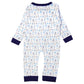 Babies Basic Long Sleeves Sleepsuit for Babies - Light Blue