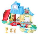VTech Cocomelon Go! Go! Smart Wheels JJ's House Track Set, Interactive Songs & Smartpoint