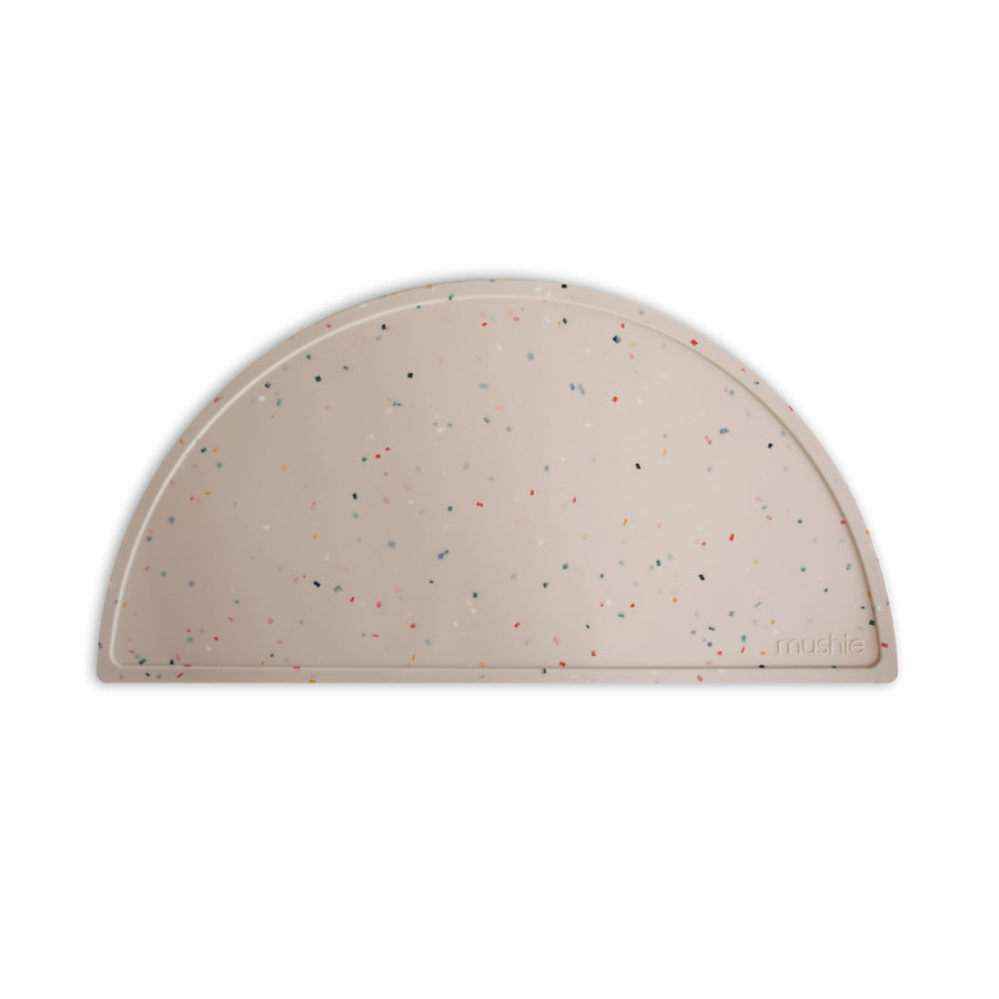Mushie Silicone Mat Vanilla Confetti - Laadlee
