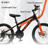 Vaux Cruz Kids Bike 20 Inch 21 Speed - Orange