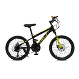 Vaux Cruz Kids Bike 20 Inch 21 Speed - Yellow
