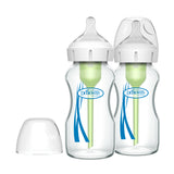 Dr. Brown's Glass Wide Neck Options+ Bottle 270ml - Pack of 2