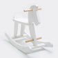 Woody Buddy Rocking Horse - White