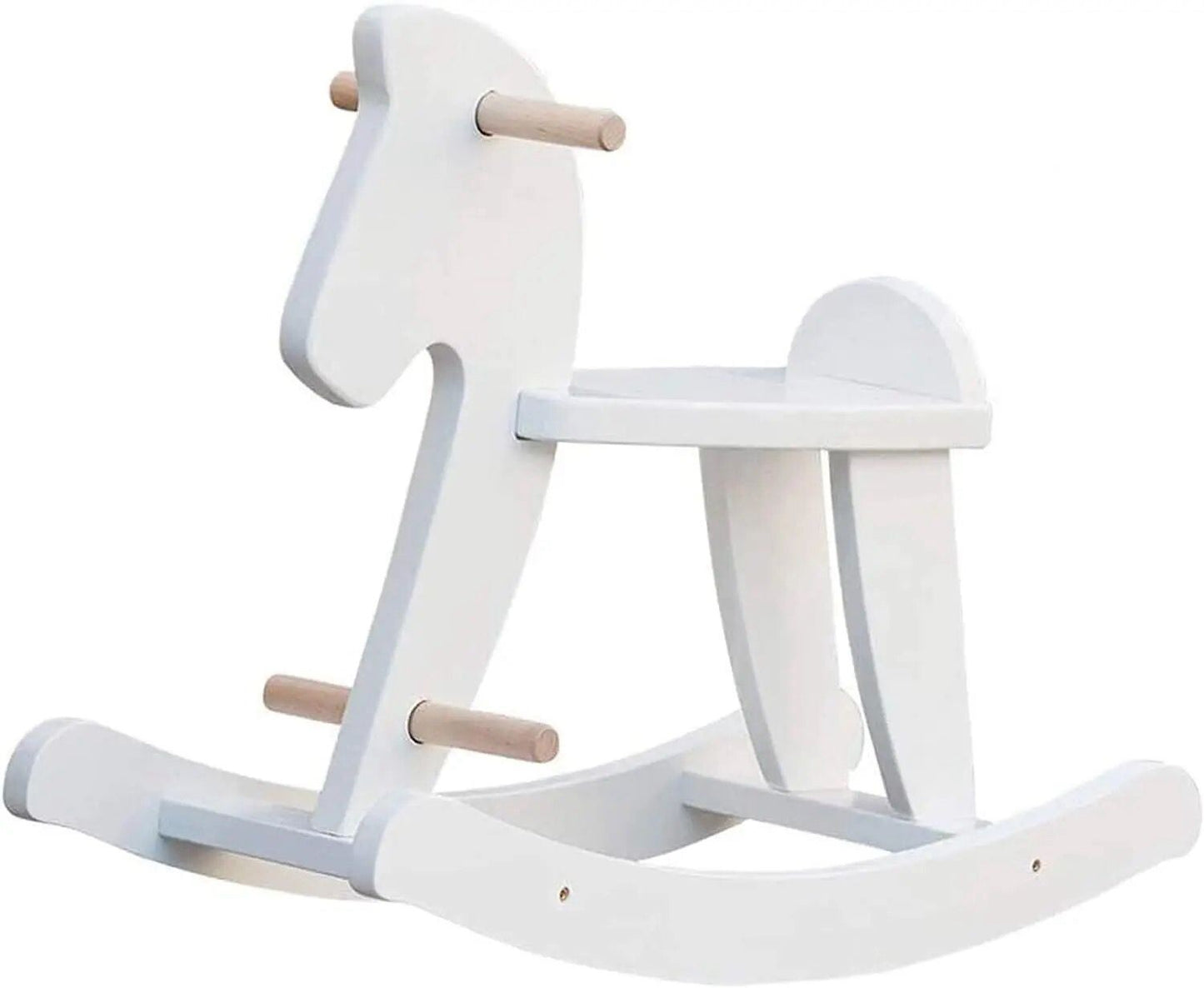 Woody Buddy Rocking Horse - White