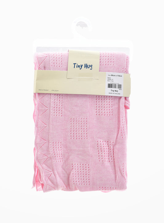 Tiny Hug Newborn Baby Blanket - Pink