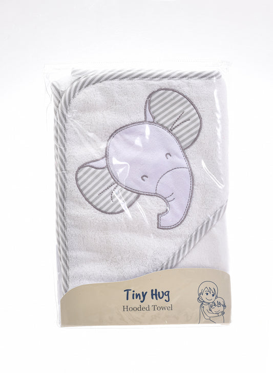 Tiny Hug Adorable Hooded Towel - Ivory