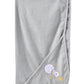 Tiny Hug Adorable Hooded Towel - Grey