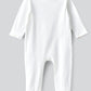 Tiny Hug Baby Girls Cotton Knit Sleepsuit - White