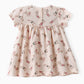 Tiny Hug Soft Knit Cotton Baby Girl Dress - Pink