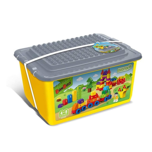 Banbao Blocks Education Bucket Set Asst