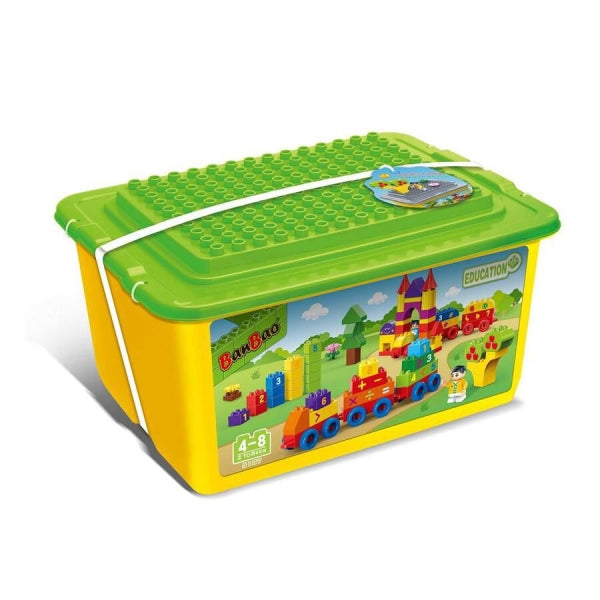 Banbao Blocks Education Bucket Set Asst