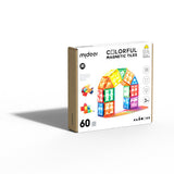Mideer Colourful Magnetic Tiles - 60pcs