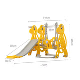 Megastar Slide, Swing, Score! Dino Play Gym – Yellow