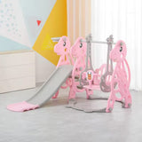 Megastar Slide, Swing, Score! Dino Play Gym – Pink