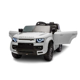 Megastar Land Rover Defender Octa Ride-On Electric Car For Kids - White