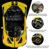 Megastar 2 Seater Electric 24V Sports Car - Yellow