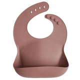 Mushie Silicone Bib Woodchuck - Laadlee