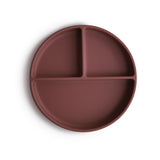 Mushie Silicone Plate Woodchuck - Laadlee