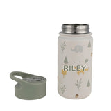 Little IA Woodland Insulated Water Bottle - 420 ml - Laadlee