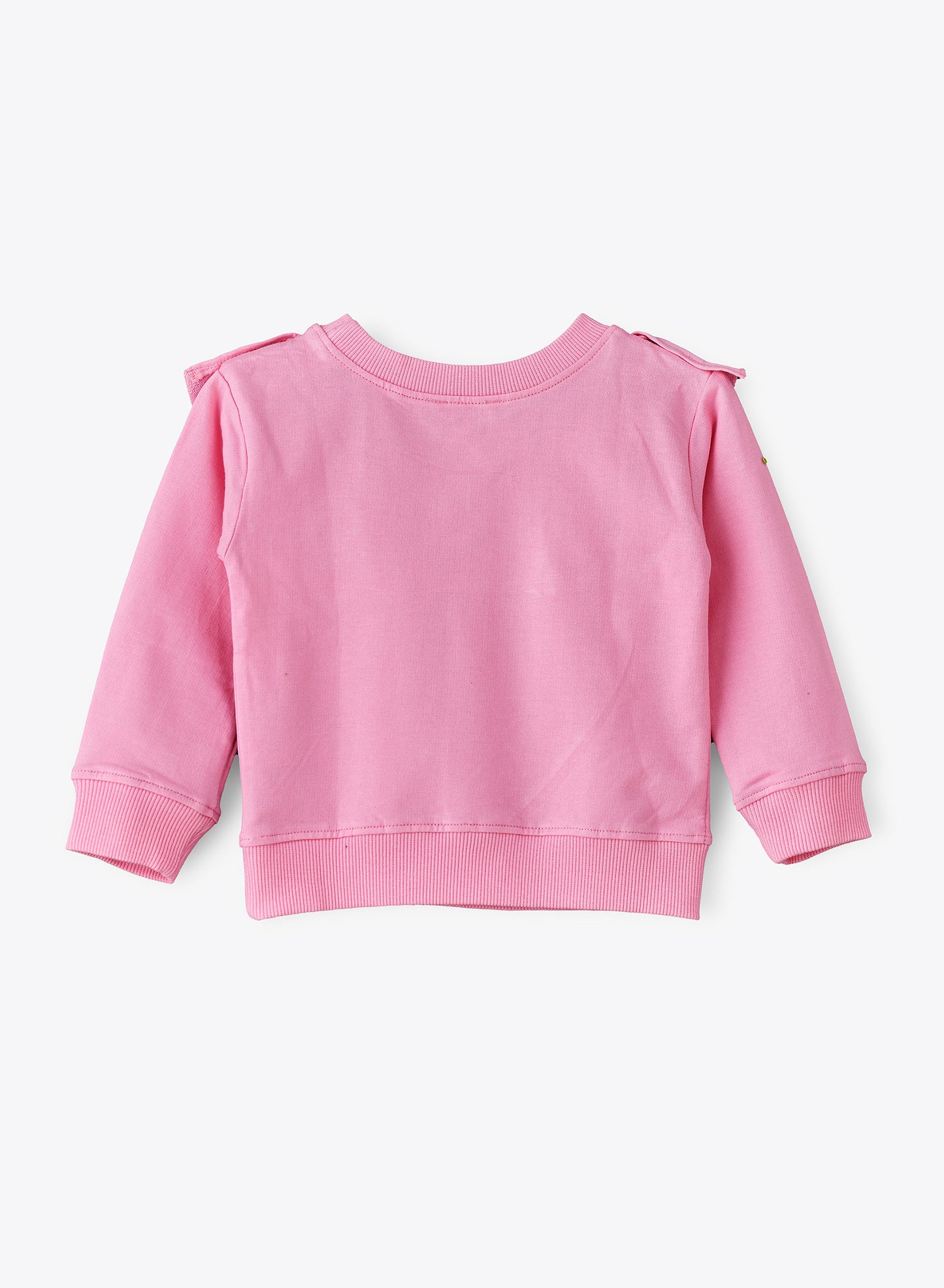 Jelliene Snuggle Worthy Knitted Sweatshirt for Baby Girls