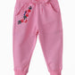 Jelliene Playful Comfort: Girls Cotton Knitted Joggers