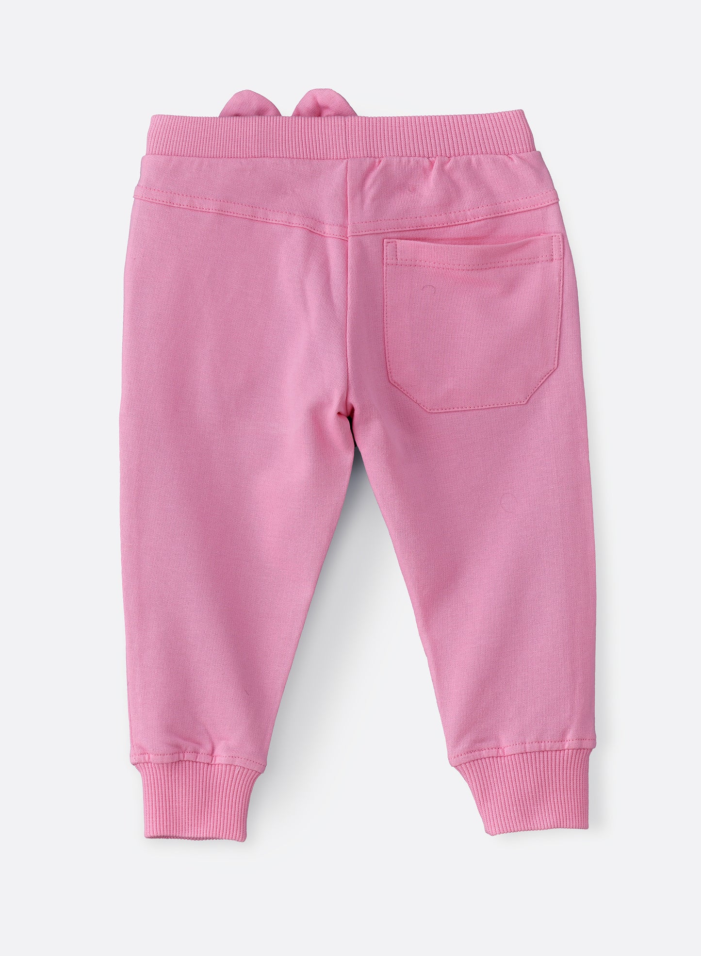 Jelliene Playful Comfort: Girls Cotton Knitted Joggers