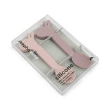 Done By Deer Silicone Spoon 2-Pack Lalee - Powder