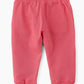 Jelliene Playful Comfort Cotton Knitted Joggers - Pink