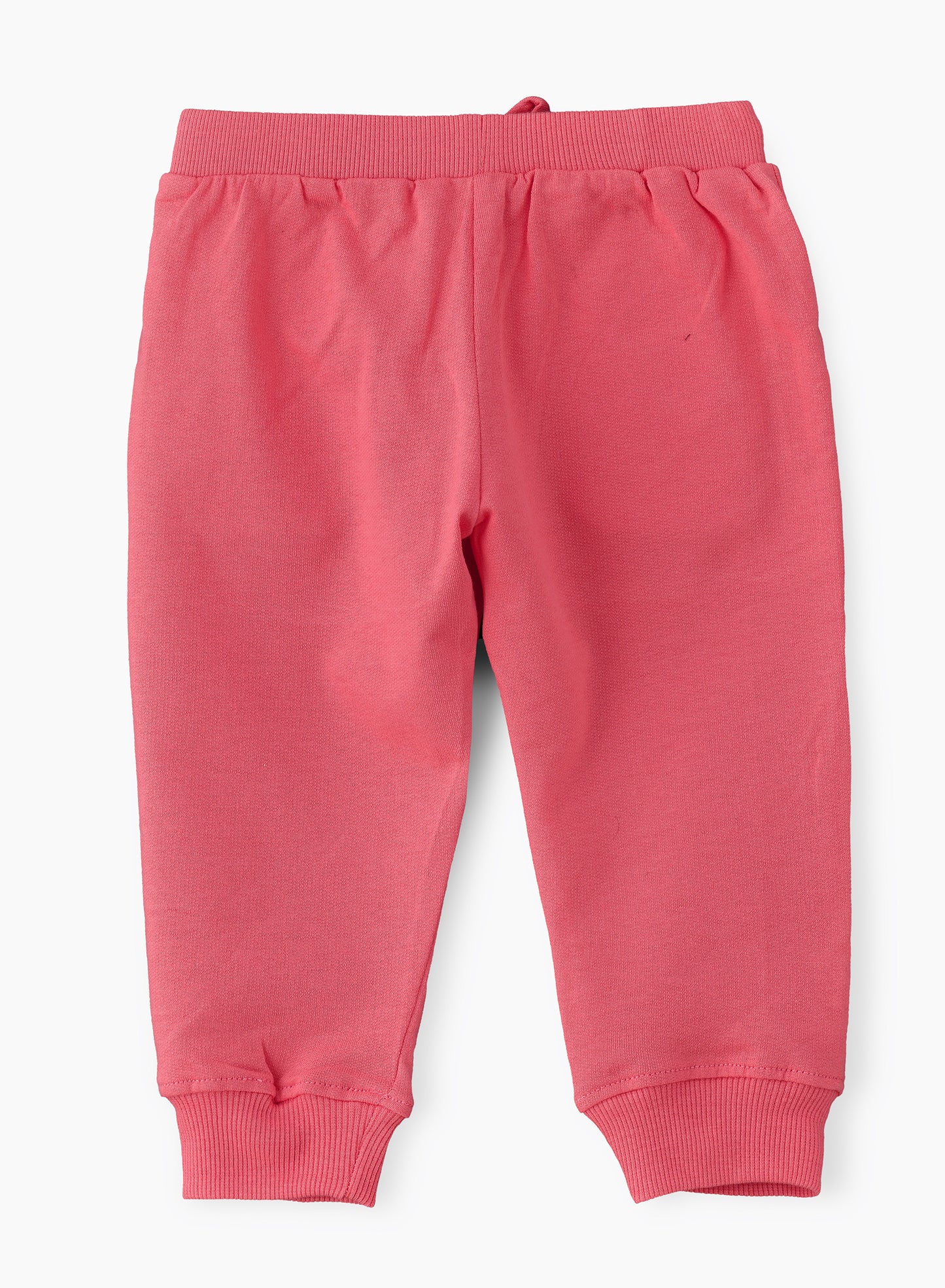 Jelliene Playful Comfort Cotton Knitted Joggers - Pink