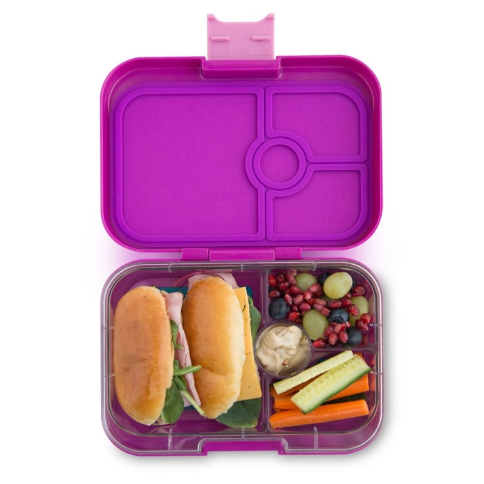 Yumbox 4 Compartment Lunch Box - Bijoux Purple