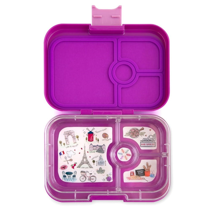 Yumbox 4 Compartment Lunch Box - Bijoux Purple