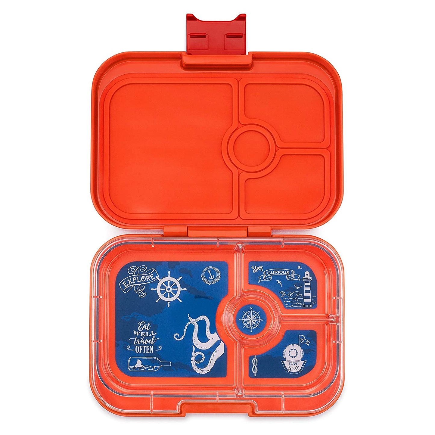 Yumbox Panino 4 Compartment Lunch Box - Saffron Orange