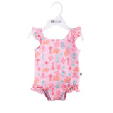 Zoocchini Baby Ruffled Swimsuit - Seahorse