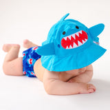 Zoocchini UPF50+ Baby Sun Hat - Sherman the Shark