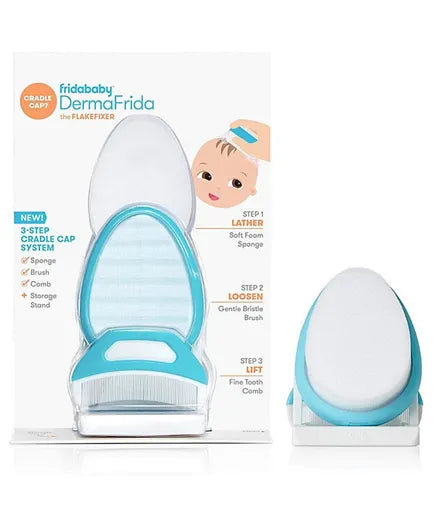 Frida Baby - DermaFrida FlakeFixer 3Step Cradle Cap System - Laadlee