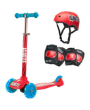 Mondo Ignite Glide Scooter 3 Wheel Combo Pack - Blue