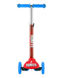 Mondo Ignite Glide Scooter 3 Wheel Combo Pack - Blue