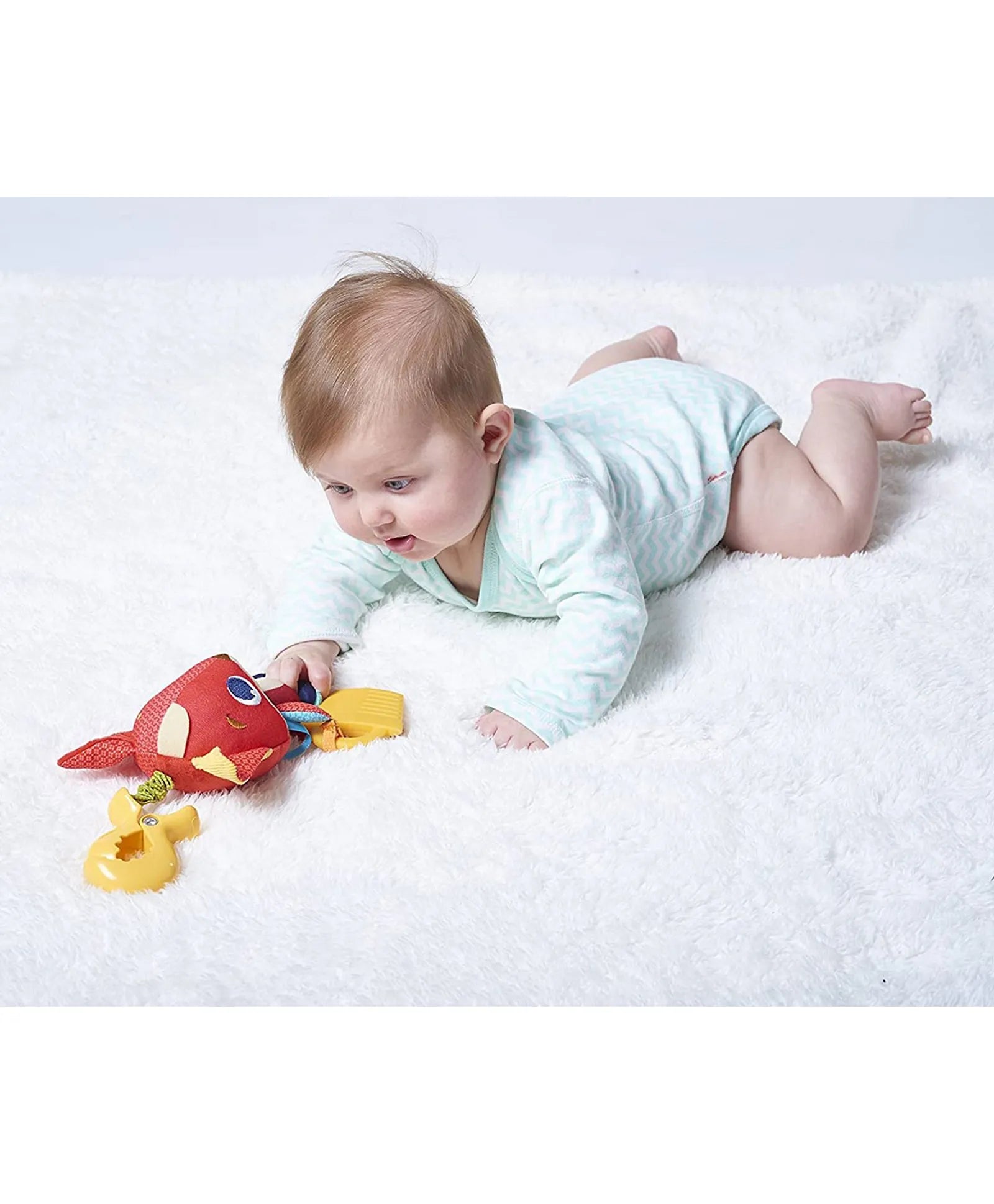 Tiny Love Christopher The Fox Jitter Chime Stroller Toys - Meadow Days - Laadlee