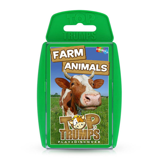 Winning Moves Top Trumps Farm Animals Card