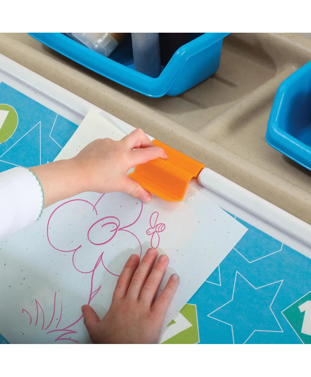 Step2 2-In-1 Toy Box & Art Lid - Tan - Laadlee