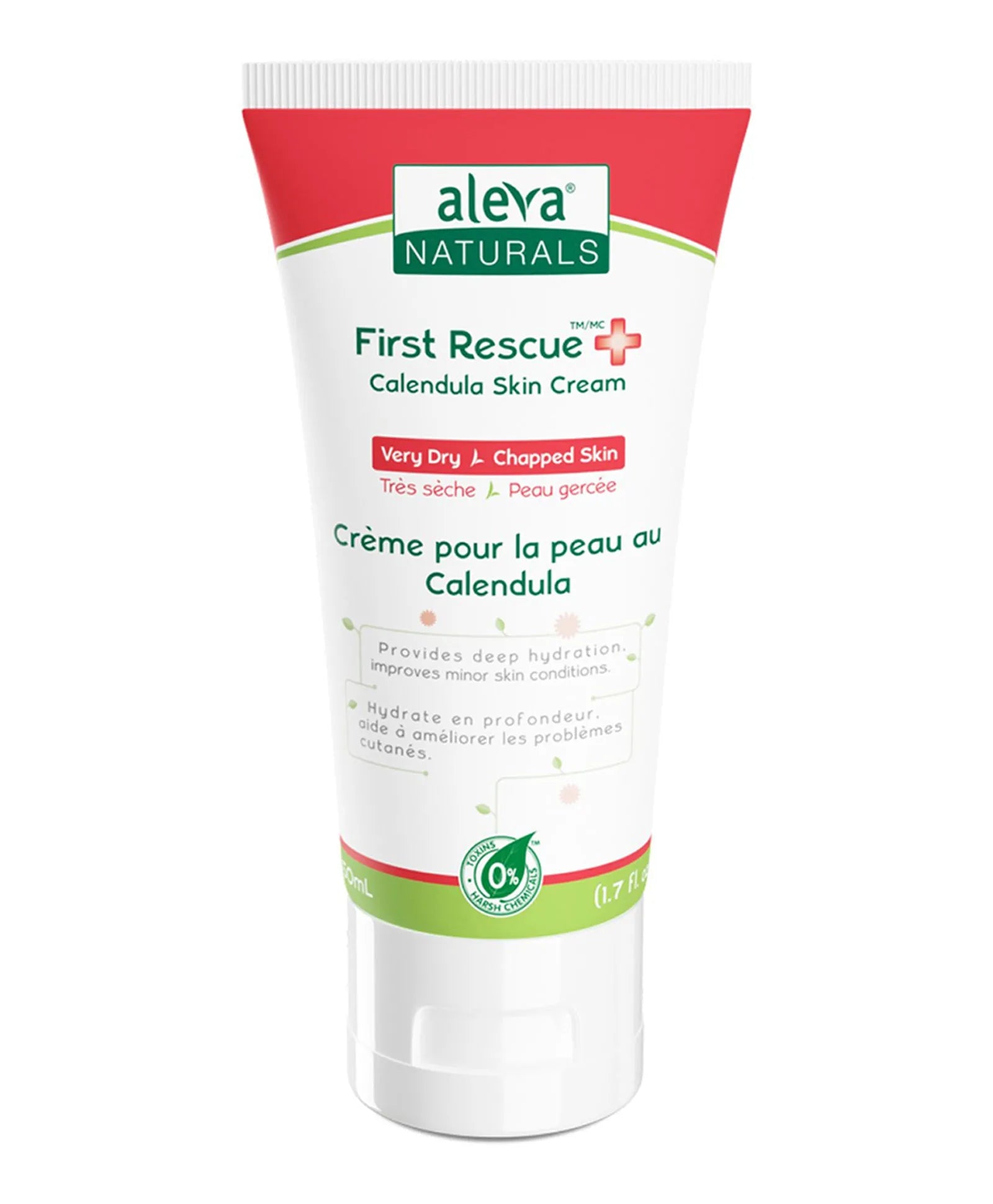 Aleva Naturals First Rescue Calendula + Skin Cream - 50ml - Laadlee