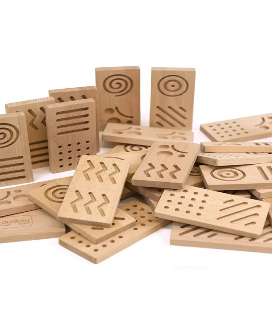 Andreu Toys Domino Sensory - Laadlee
