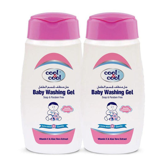 Cool & Cool Baby Washing Gel 250ml - Pack of 2